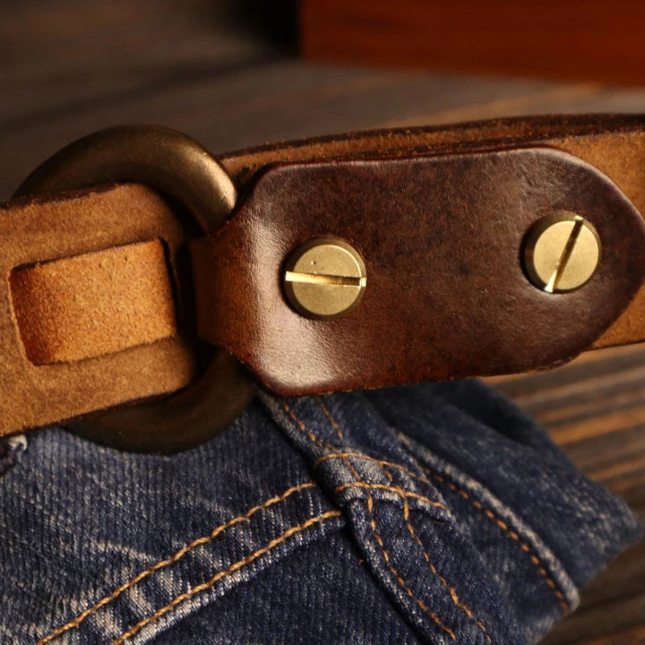 Durango Cowhide Hook Belt