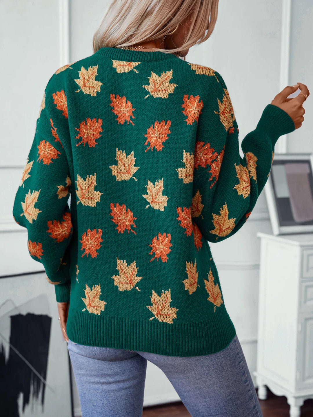 Lucy's Maple Leaf Knit