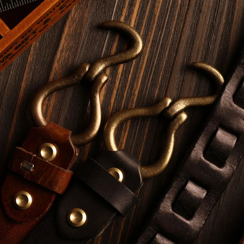 Durango Cowhide Hook Belt