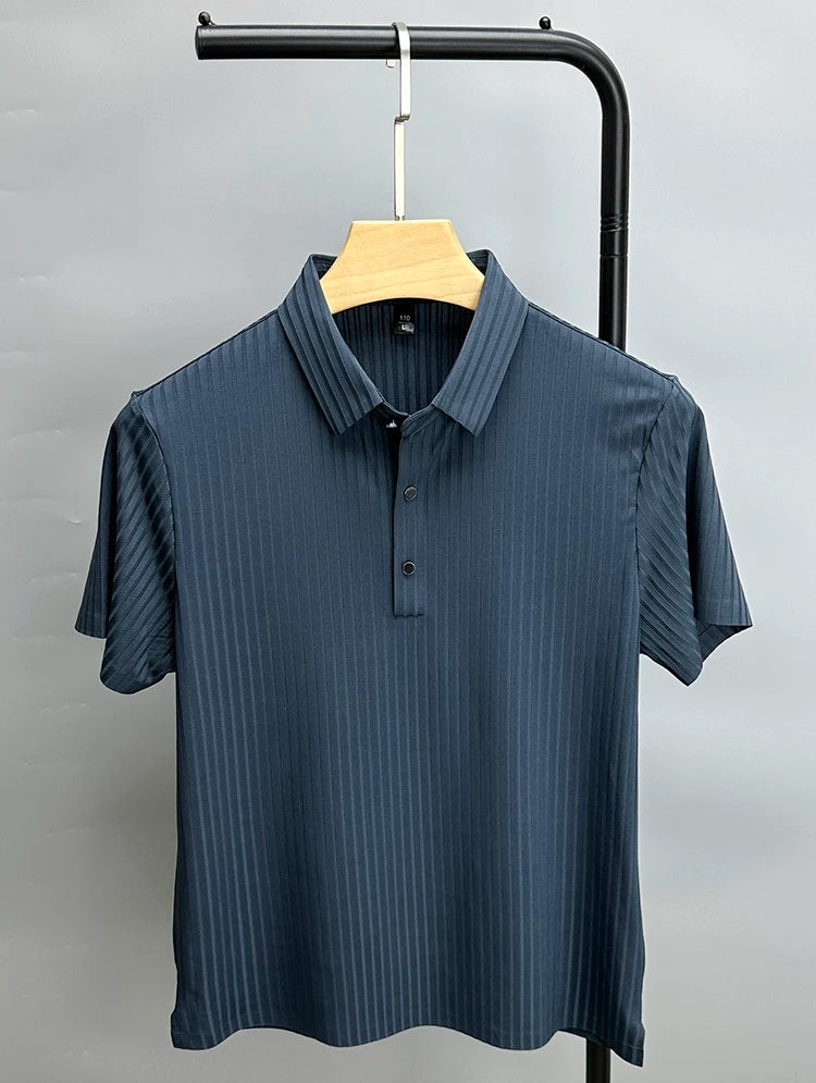 Breezy Ice Silk Polo Shirt