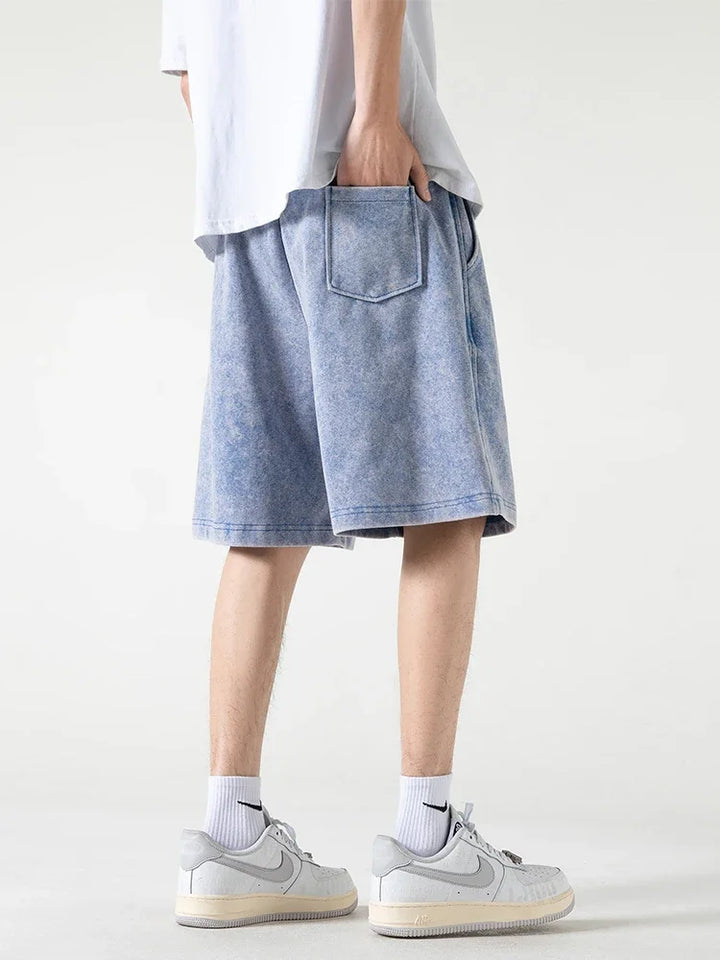 Breezy Washed Cotton Shorts