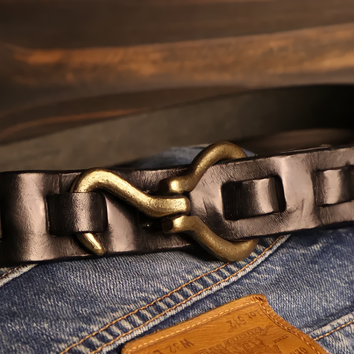 Durango Cowhide Hook Belt